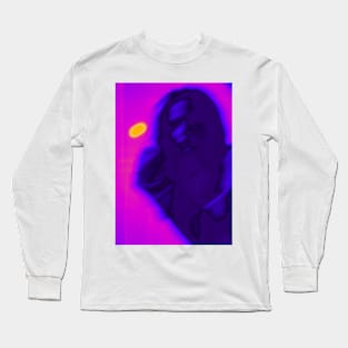 La Femme Purple Dawn Long Sleeve T-Shirt